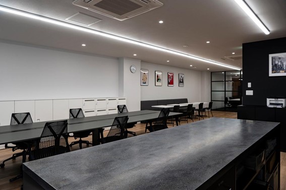 海外ブランドを取り入れたこだわりのオフィス　株式会社 彦田様